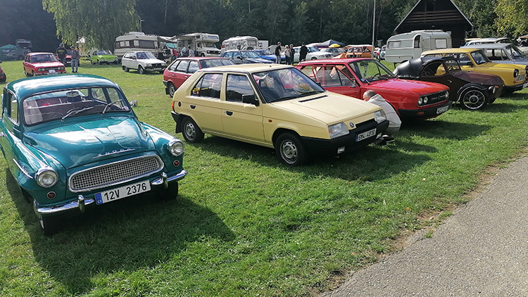 Foto: Kristýna Bohatová Plumlov opět rájem veteránů