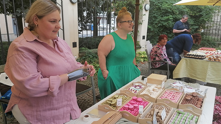 Zahradu Národního domu  provoněl Restaurant Day