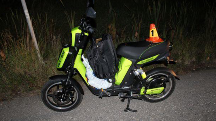 Opilec elektroskútr nezvládl