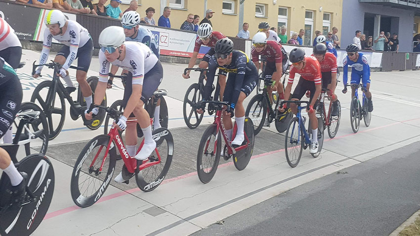 O nejbližším víkendu prostějovský velodrom ožije dráhovým MČR. Foto: Marek Sonnevend Prostějovský velodrom o víkendu hostí dráhové MČR