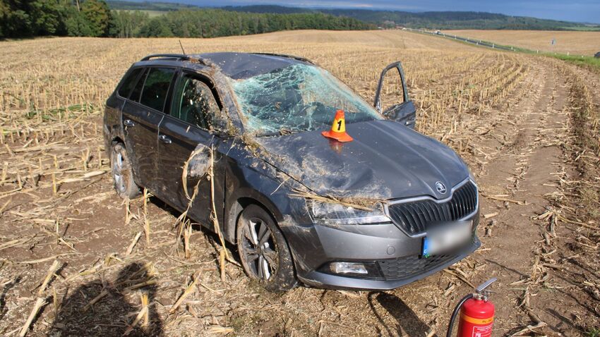 Rozdivočelá Octavie šla přes střechu