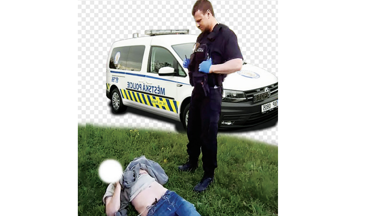 OPILEC MÁLEM PŘIŠEL O NOHY