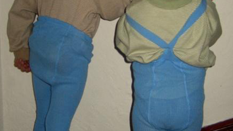 Punčocháče na kšandy 