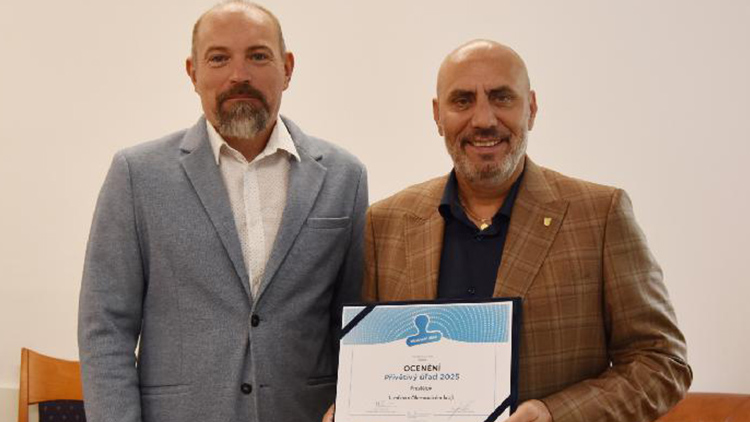 Prostějov opět získal ocenění „Přívětivý úřad“