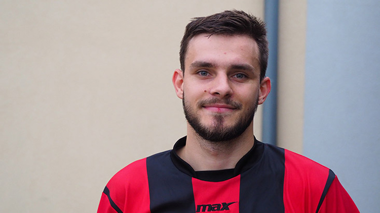 „Raději bych tedy byl, kdyby to byly tři góly,“ směje se útočník Dominik Drmola