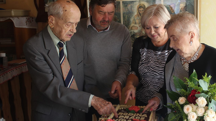 Lejsalovi z Hrubčic oslavili  PLATINOVOU SVATBU