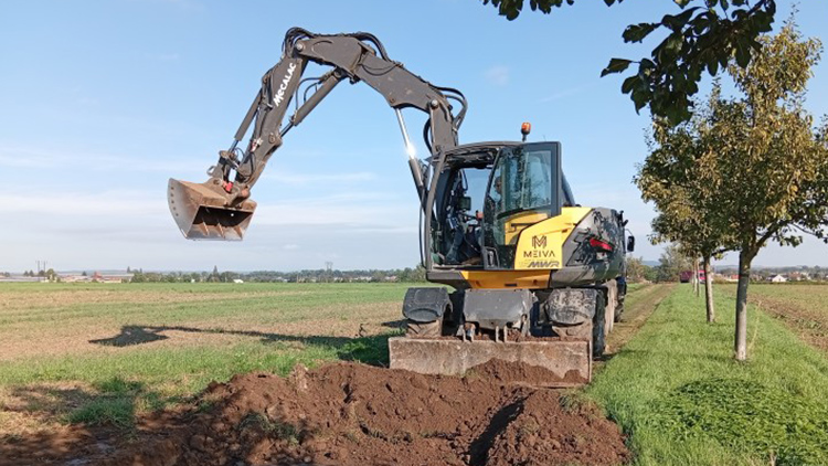 Cyklostezka do Seloutek  se už konečně rýsuje
