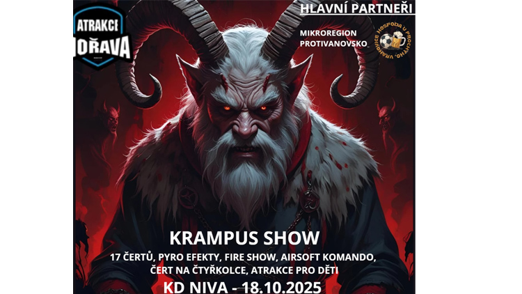 Foto: zdroj internet Krampus show v Nivě