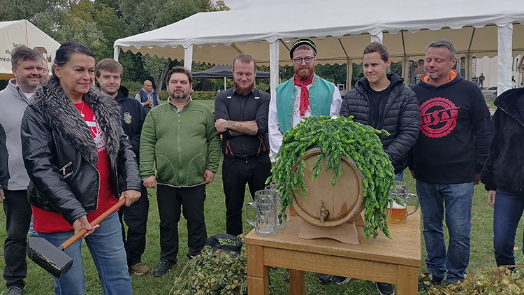 Foto: Kristýna Bohatová Oktoberfest nabídl chutě devíti pivovarů