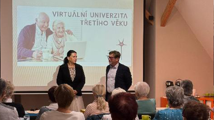 Virtuální univerzita třetího věku  zahájila nový cyklus přednášek