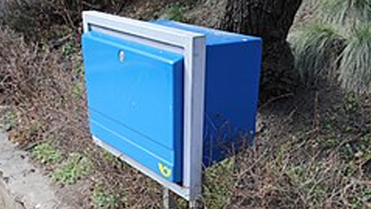 Bude poštovní  schránka modrá?