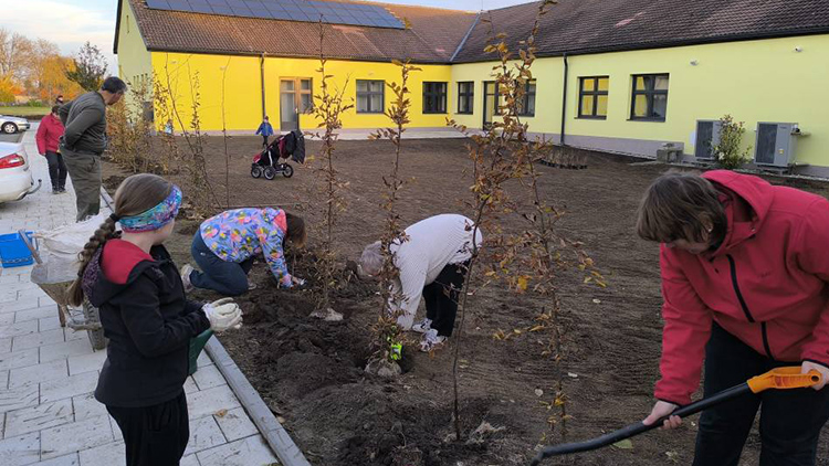 U Domečku v Němčicích se sázelo