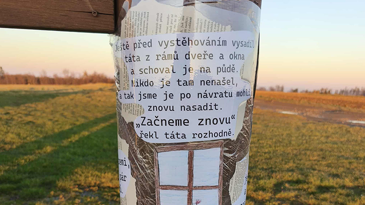 Pamětníci vyprávějí, děti naslouchají