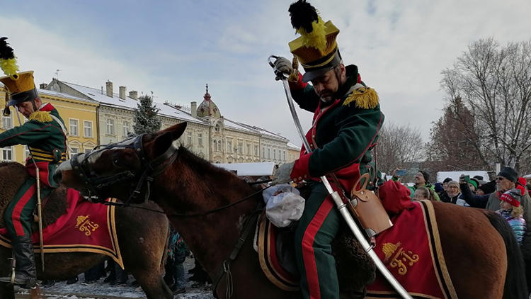 Huláni projeli Prostějovem vstříc Napoleonovi