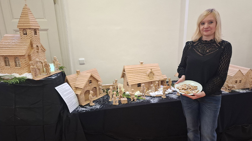 Dobromilice vystavily chaloupky i betlémy