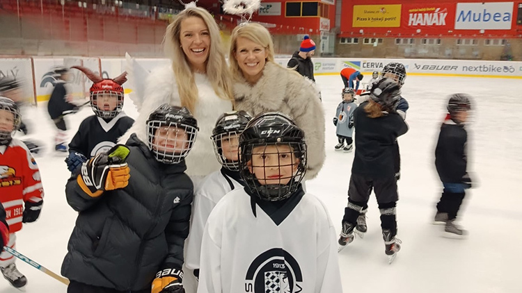 Ve čtvrtek dorazil na trénink mládeže Mikuláš