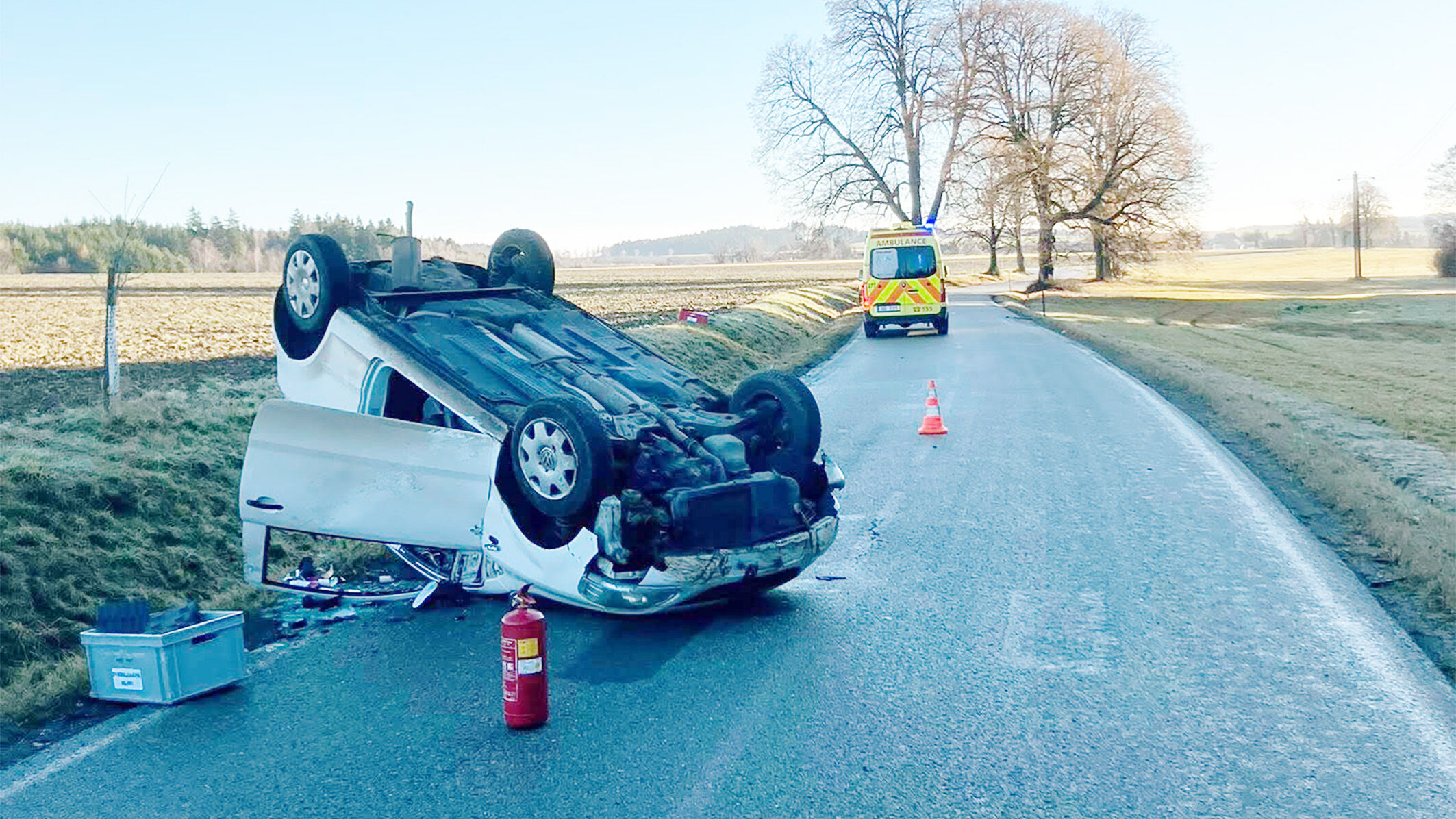 Dámy nezvládly náledí 