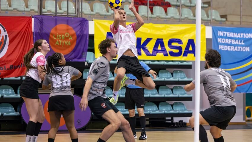 Korfbalisté přivezli z Champions League v Lisabonu šesté místo