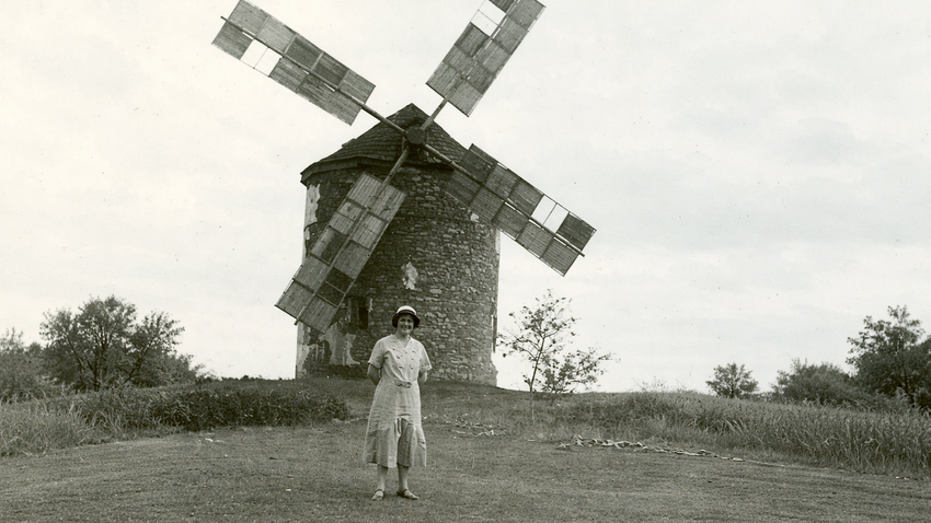 Větrný mlýn měly i Dětkovice