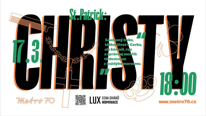Metro oslaví svátek svatého Patrika irským filmem Christy