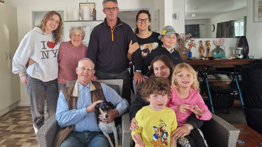 Za babičkou na Zéland vyrazili z Prostějova i s pěti dětmi 