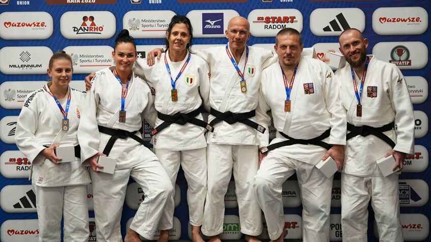 Historicky první medaile pro JUDO ČR a SK K2 Prostějov v Kime-no-kata na Evropském poháru Radom Polsko