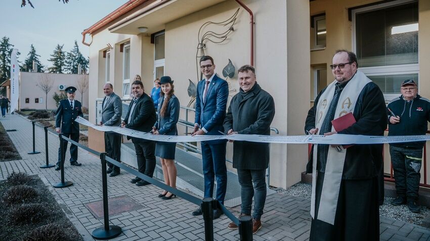 V Mořicích otevřeli hasičárnu