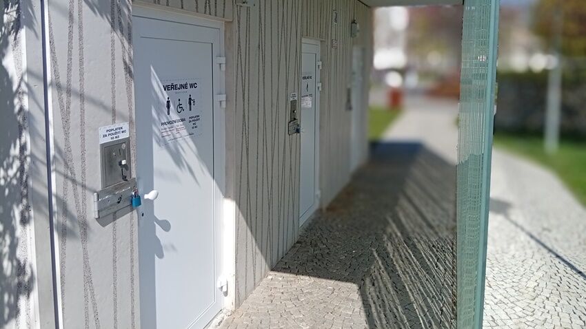 Město zmodernizovalo veřejné záchodky