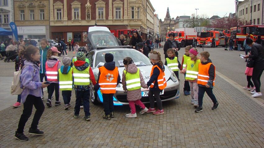 Náměstí T. G. Masaryka zaplnily stovky dětí 