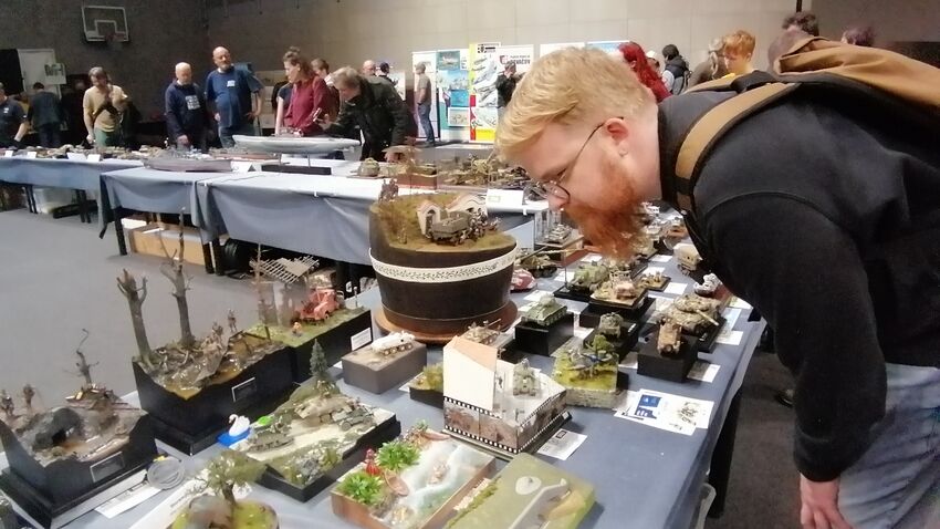 Modely přilákaly vystavovatele z celé Evropy