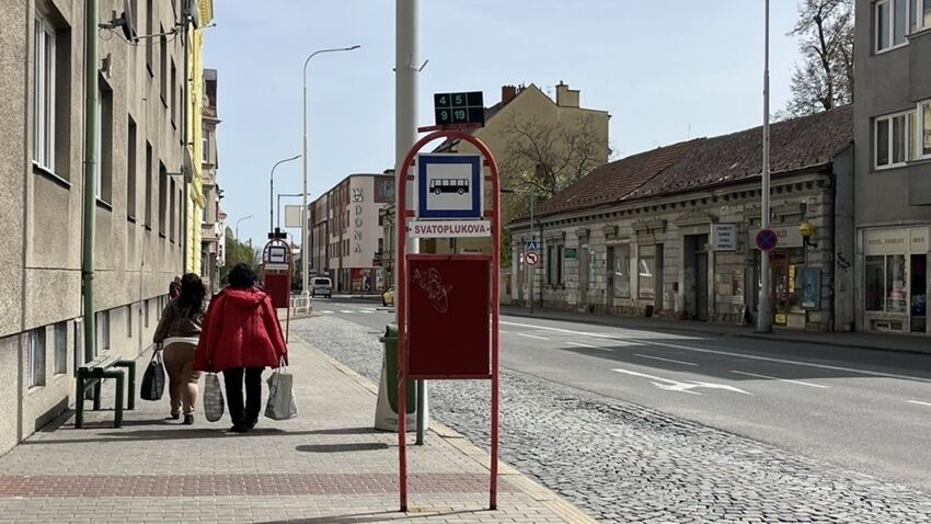 Opravy zastávky omezí řidiče