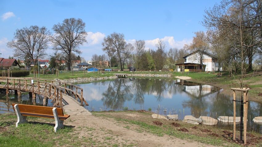 Biotop navázal na lázeňský park