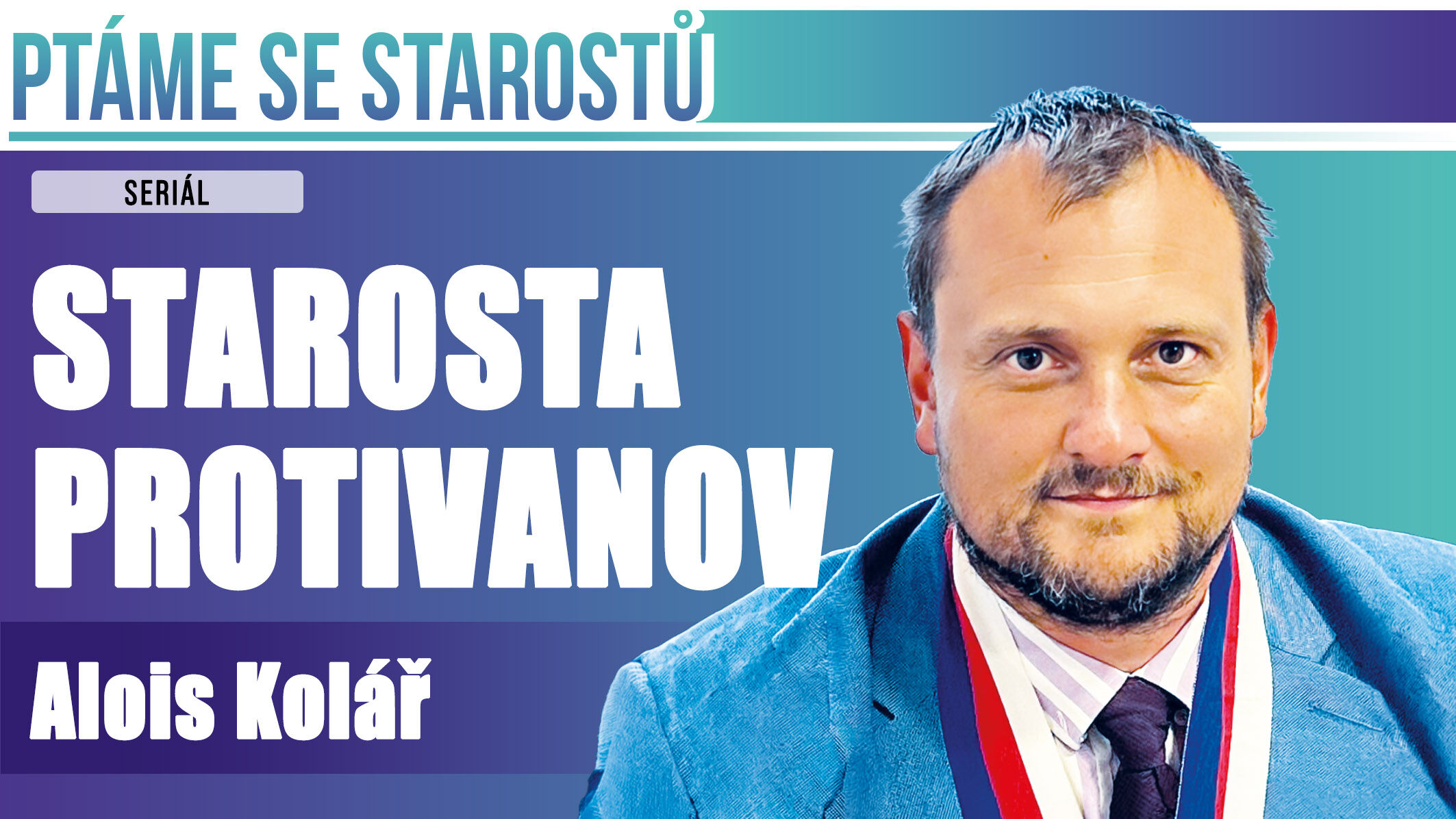 „Těšíme se na pokrytí obce rychlým internetem,“ říká starosta Protivanova Alois Kolář