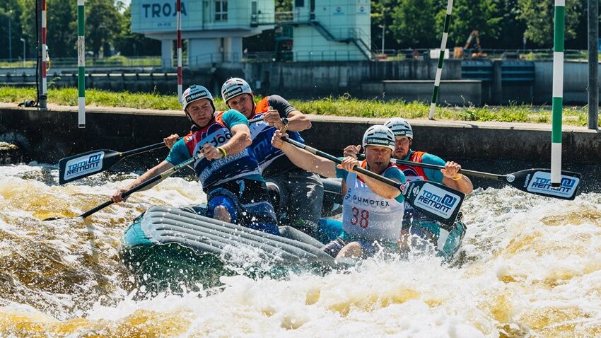 Z pražské Troje si Raft team Tomi-Remont Prostějov odvezl deset cenných kovů