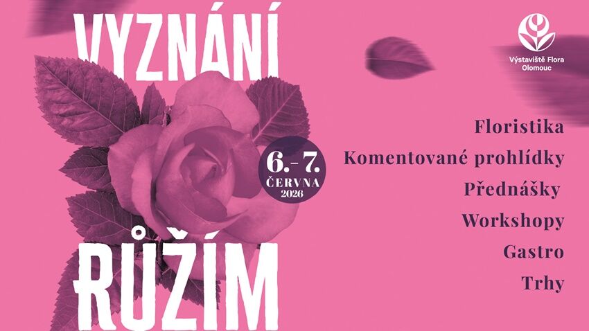 Vyznání růžím 2026 přinese víkend plný růží, vůní a inspirace