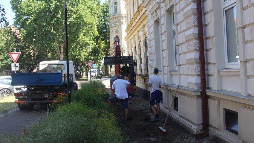 Stoleté kameny mizí z Rejskovy ulice