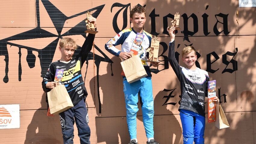 V dalších bikrosových závodech MBL dosáhli z BMX Prostějov na medaile Vojtěch Bruža a Michal Baláž