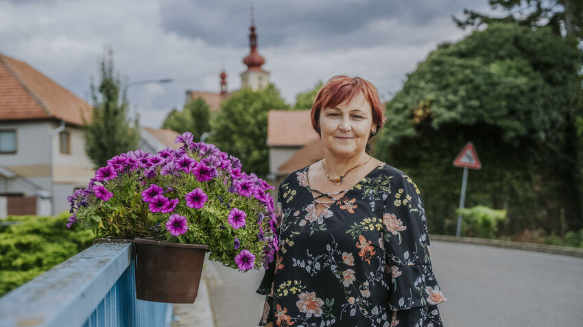 „Život obce tvoří lidé, kteří mají chuť si pomáhat,“ hlásí starostka Tišína Alena Wagnerová