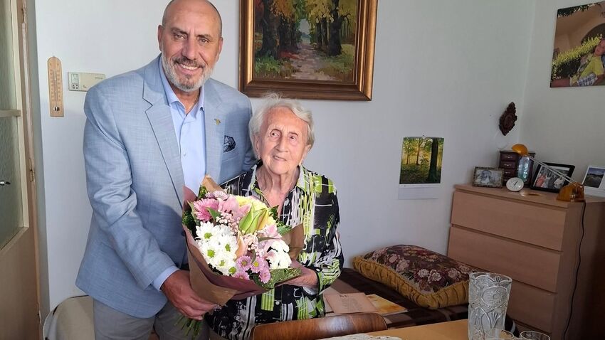 Milada Koutková oslavila 101. narozeniny