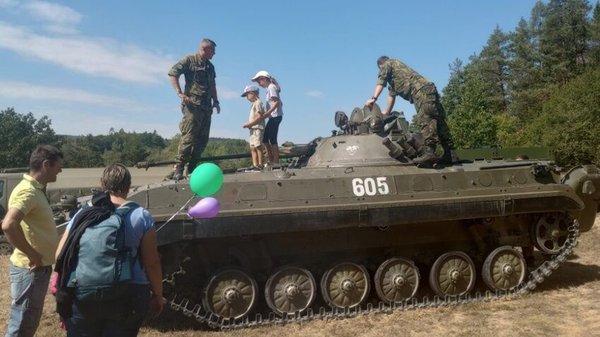 Děti slavily konec prázdnin na Březině