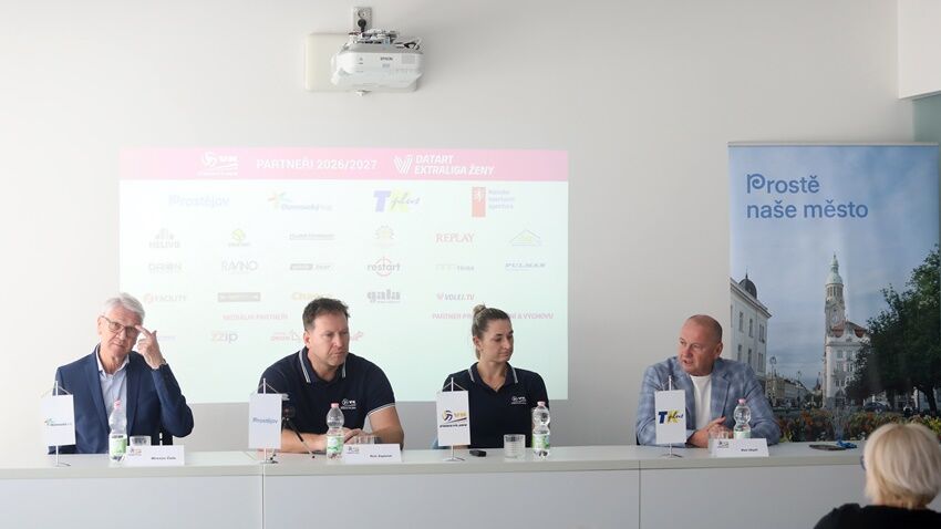 Co zaznělo na předsezónní tiskové konferenci VK Prostějov?