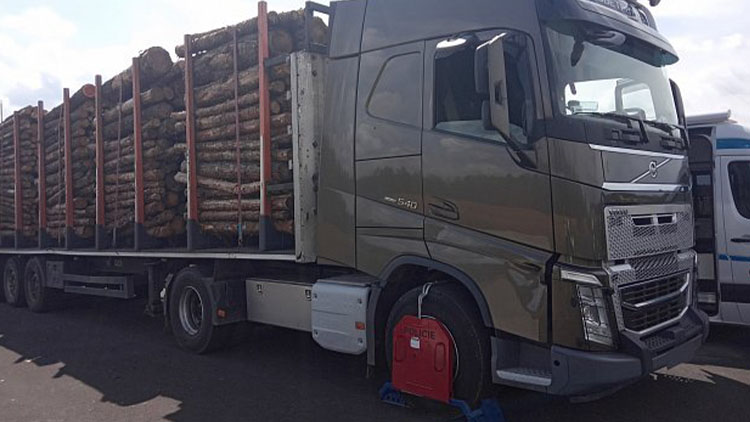 Přetížené polské kamiony se dřevem trápí Protivanov i Vícov