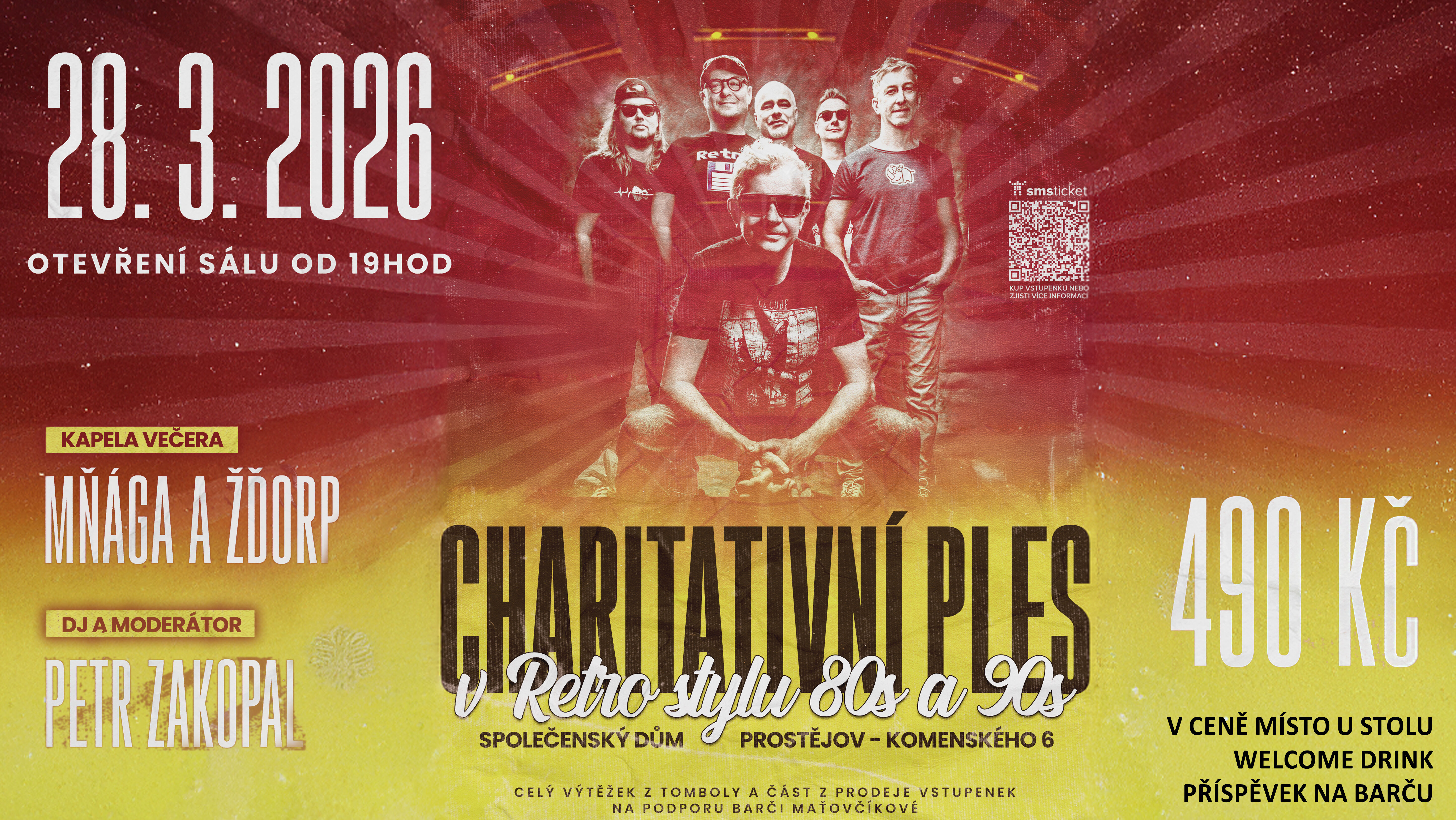 Když retro tančí pro dobrou věc: Prostějov pomůže statečné Báře 