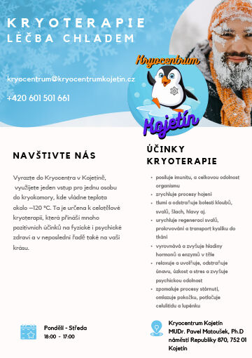 Kryoterapie Kojetín
