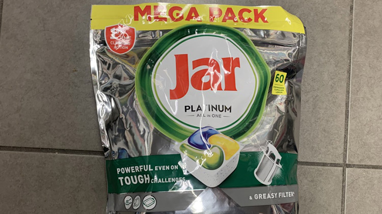 Očekával hodně nádobí