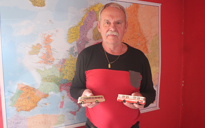 „Na rekord jsem hrdý, tolik kilometrů s autobusem už asi nikdo nedá,“ míní Petr Coufal