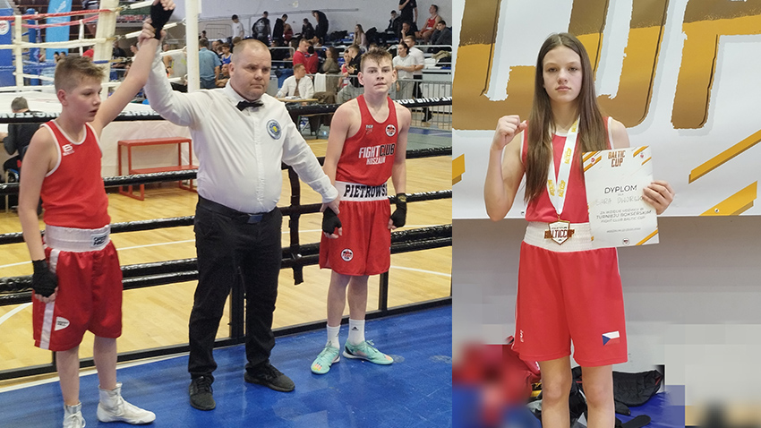 Foto Marek Sonnevend Dvorští v boxu úspěšní také na polské půdě