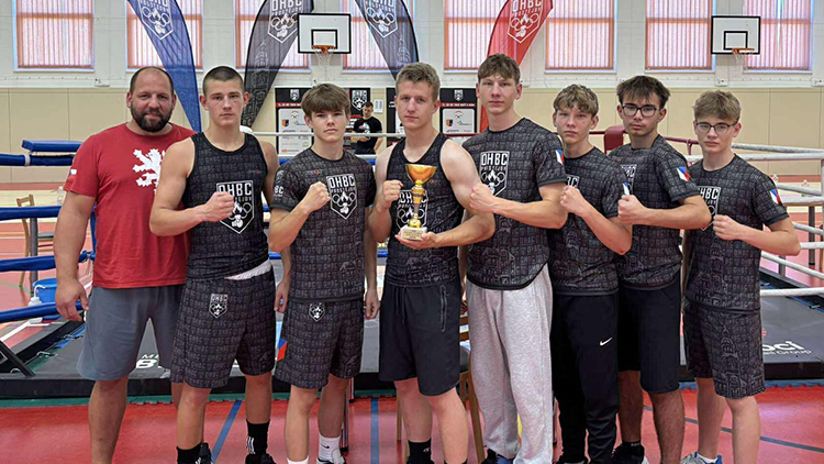 Foto: archiv Martina Klíče Our Hope Boxing Club Prostějov otevřel novou sezónu  pořádáním Národní ligy boxu v Němčicích nad Hanou