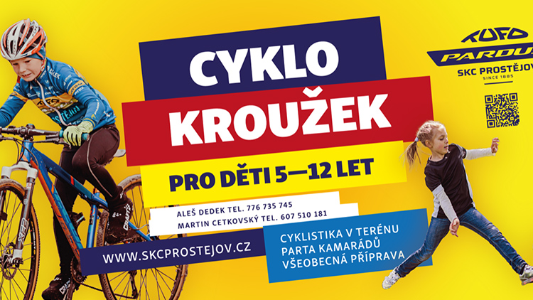 Bude pokračovat Cyklo kroužek. Chceš se zapojit?