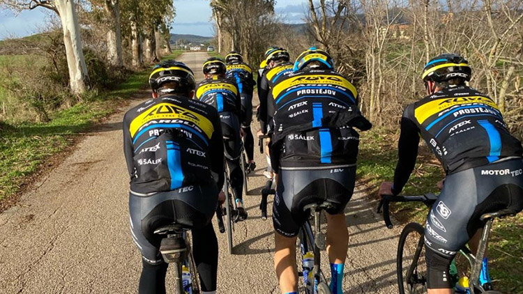 Prostějovští cyklisté na dvou soustředěních  v Toskánsku, blíží se i závody ve Slovinsku